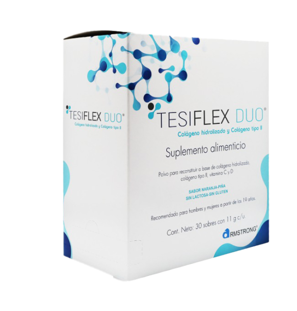 Paquete Tesiflex Duo 2+1 - Colágeno Hidrolizado Colágeno Tipo II