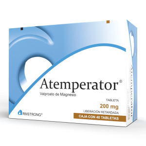 Paquete 10 piezas Atemperator 200mg c/40 tabs - Valproato de magnesio